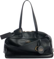 Balenciaga Medium Bowling Leather Satchel