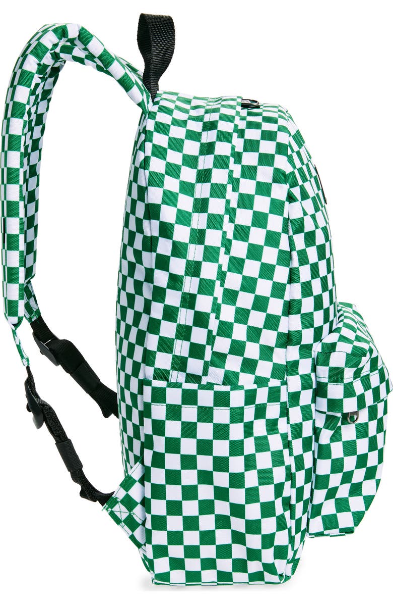 Vans Kids' Old Skool Checkered Backpack, Alternate, color,