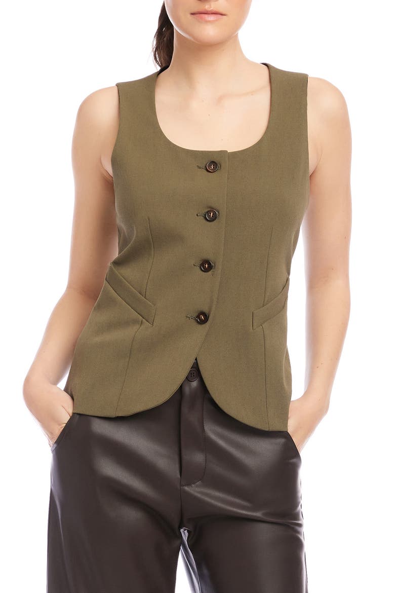 Joni Vest, Main, color, LIGHT OLIVE