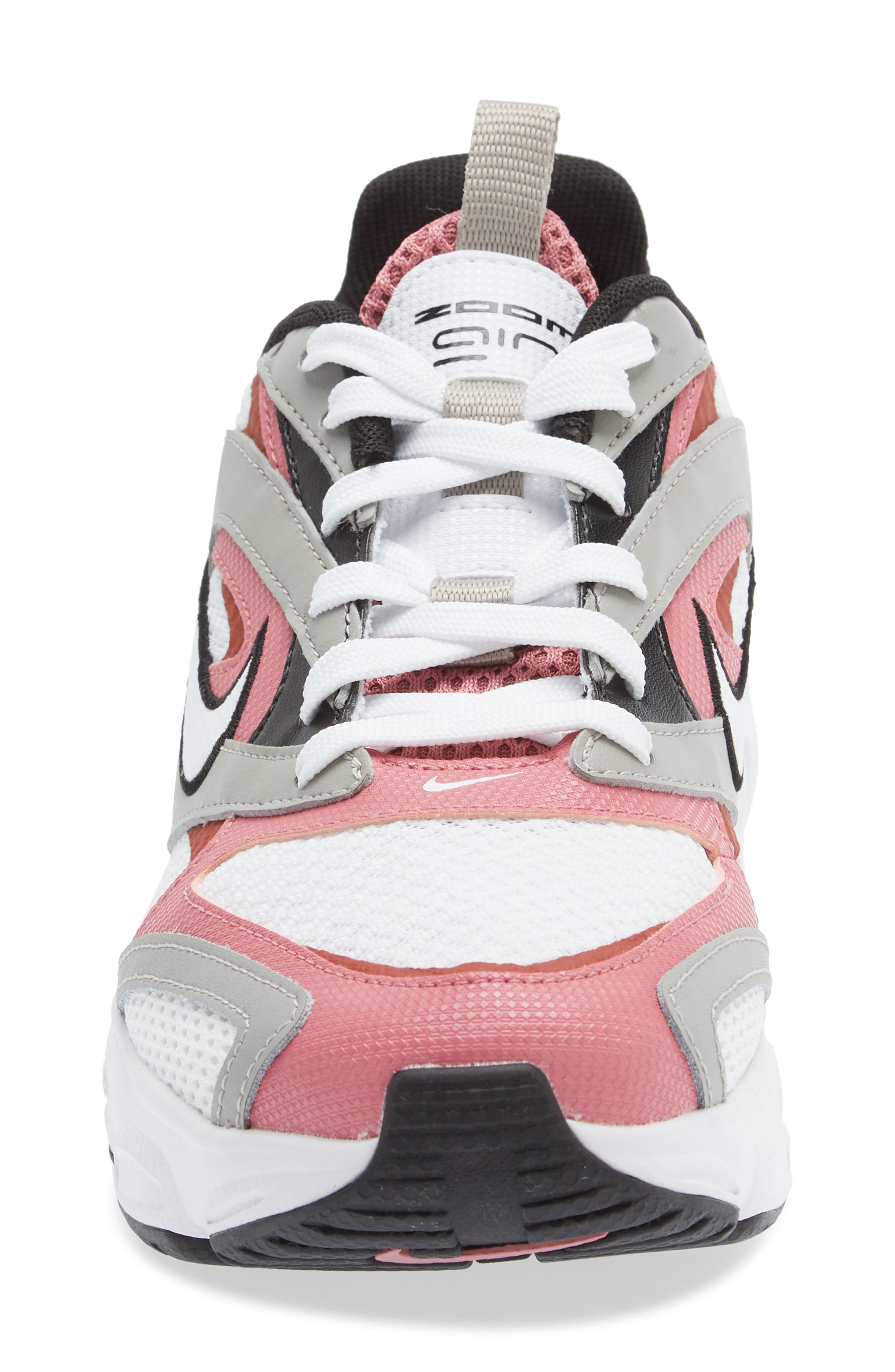 Zoom Air Fire Sneaker, Alternate, color, COBBLESTONE/ WHITE/ BERRY