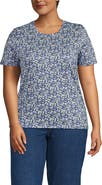 Lands' End Supima Cotton Crewneck T-Shirt