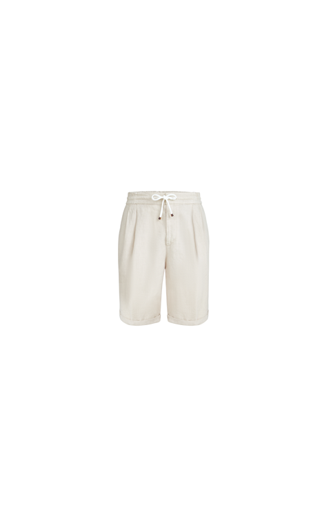 Gabardine Bermuda shorts