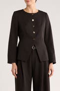 Gemma + Jane Hammered Button Cutaway Jacket