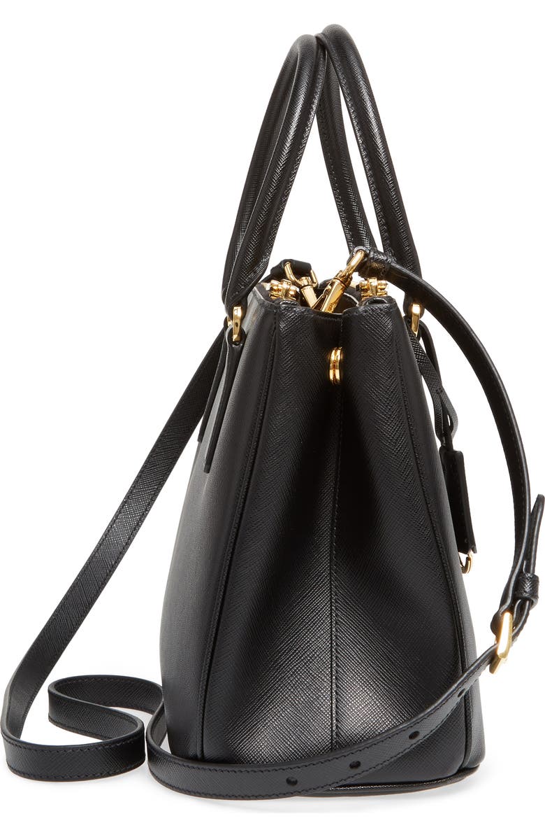 Prada Saffiano Lux Leather Satchel, Alternate, color,