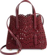 Alaïa Mina 20 Perforated Genuine Calf Hair Tote