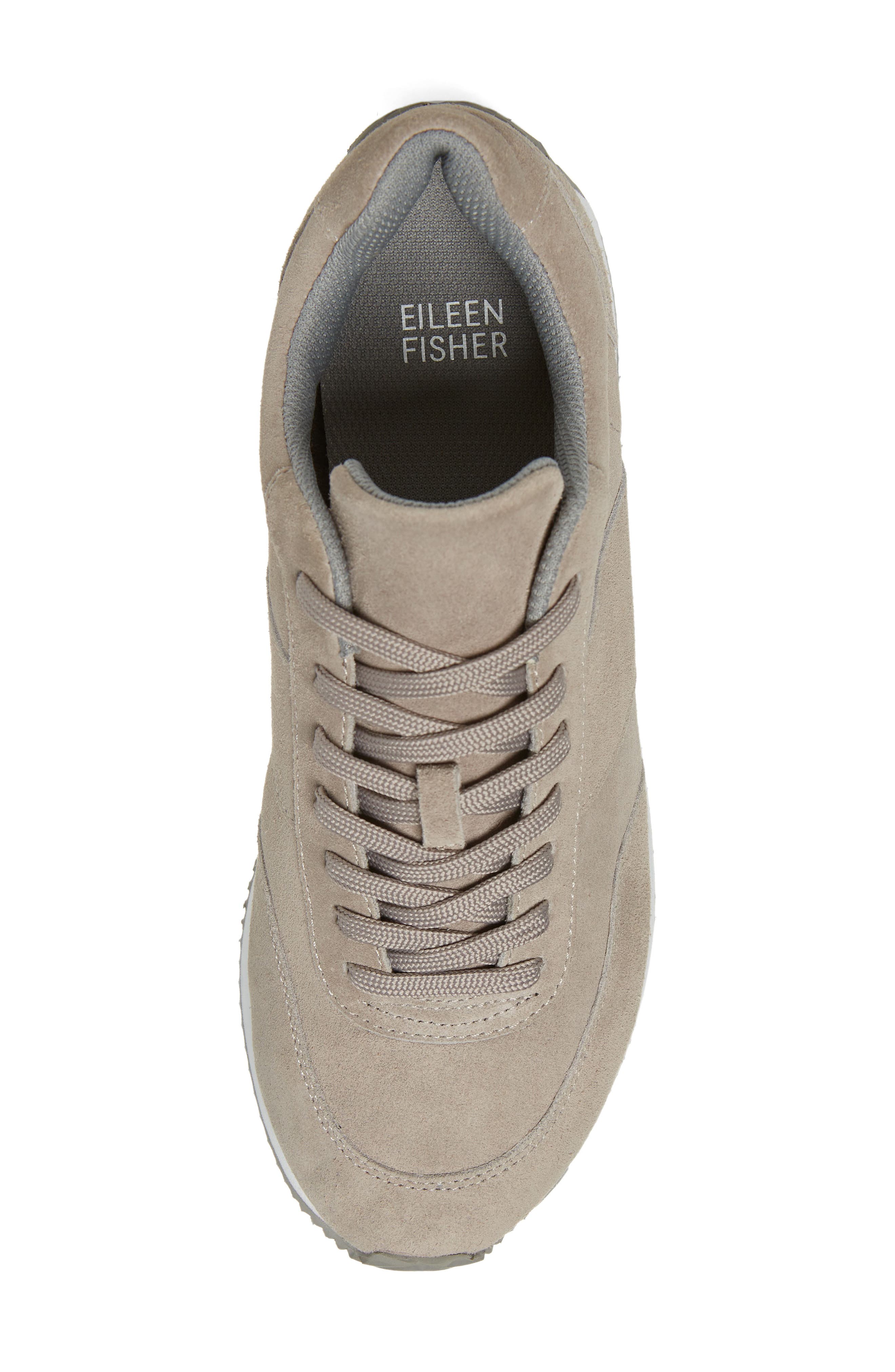 Eileen Fisher Haste Suede Sneaker, Alternate, color, 