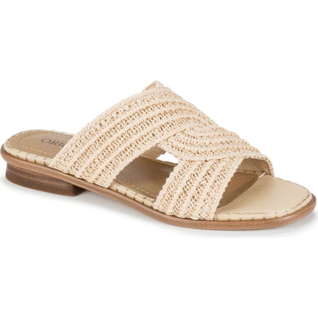 Baretraps Origins Navene Woven Slide Sandal in Light Natural  product