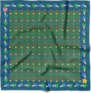 Centinelle Mushroom Floral Cotton Silk Bandana