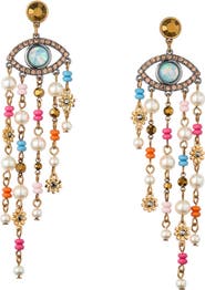 Kurt Geiger London Evil Eye Chandelier Earrings