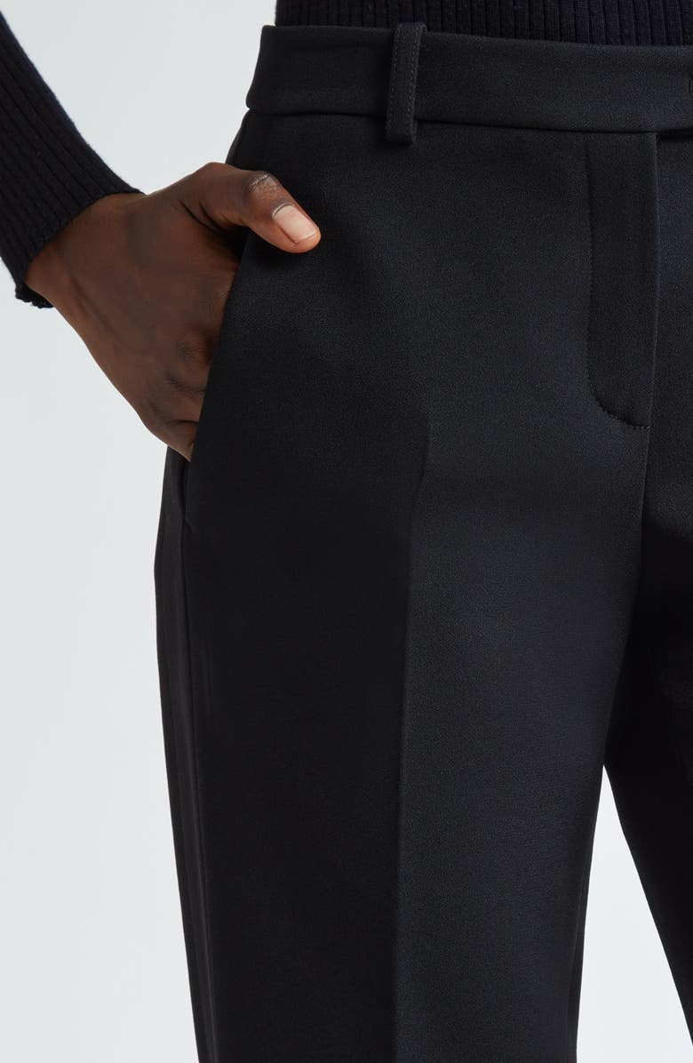 Michael Kors Collection Tuxedo Ankle Pants, Alternate, color, 