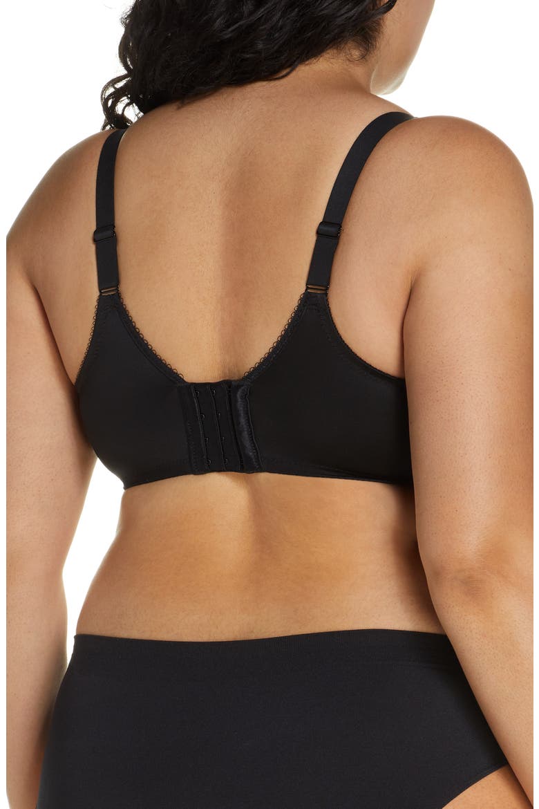 Basic Beauty Spacer Underwire T-Shirt Bra, Alternate, color, BLACK