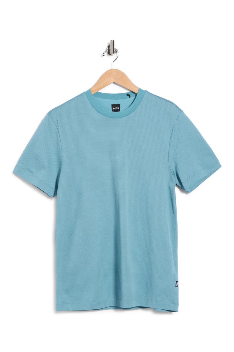 Thompson Cotton Knit T-Shirt, Main, color, LIGHT/ PASTEL BLUE