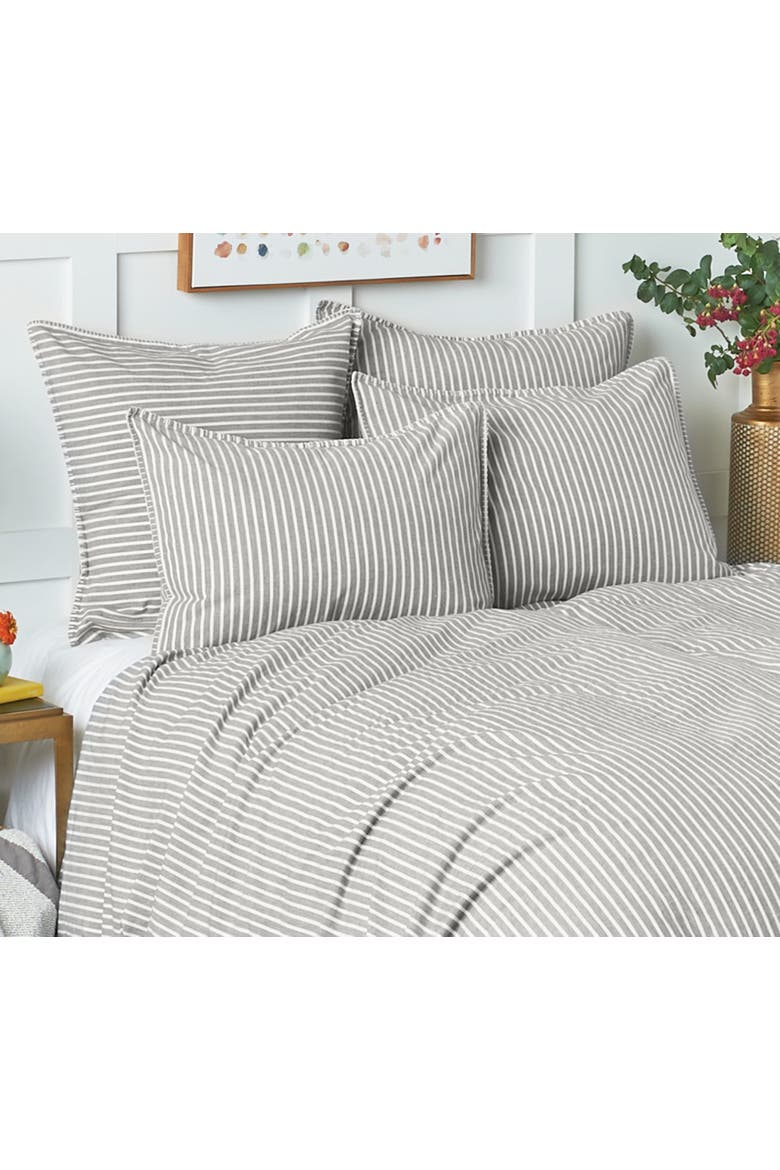 Lucas Boulder King Duvet Cover, Alternate, color, Gray