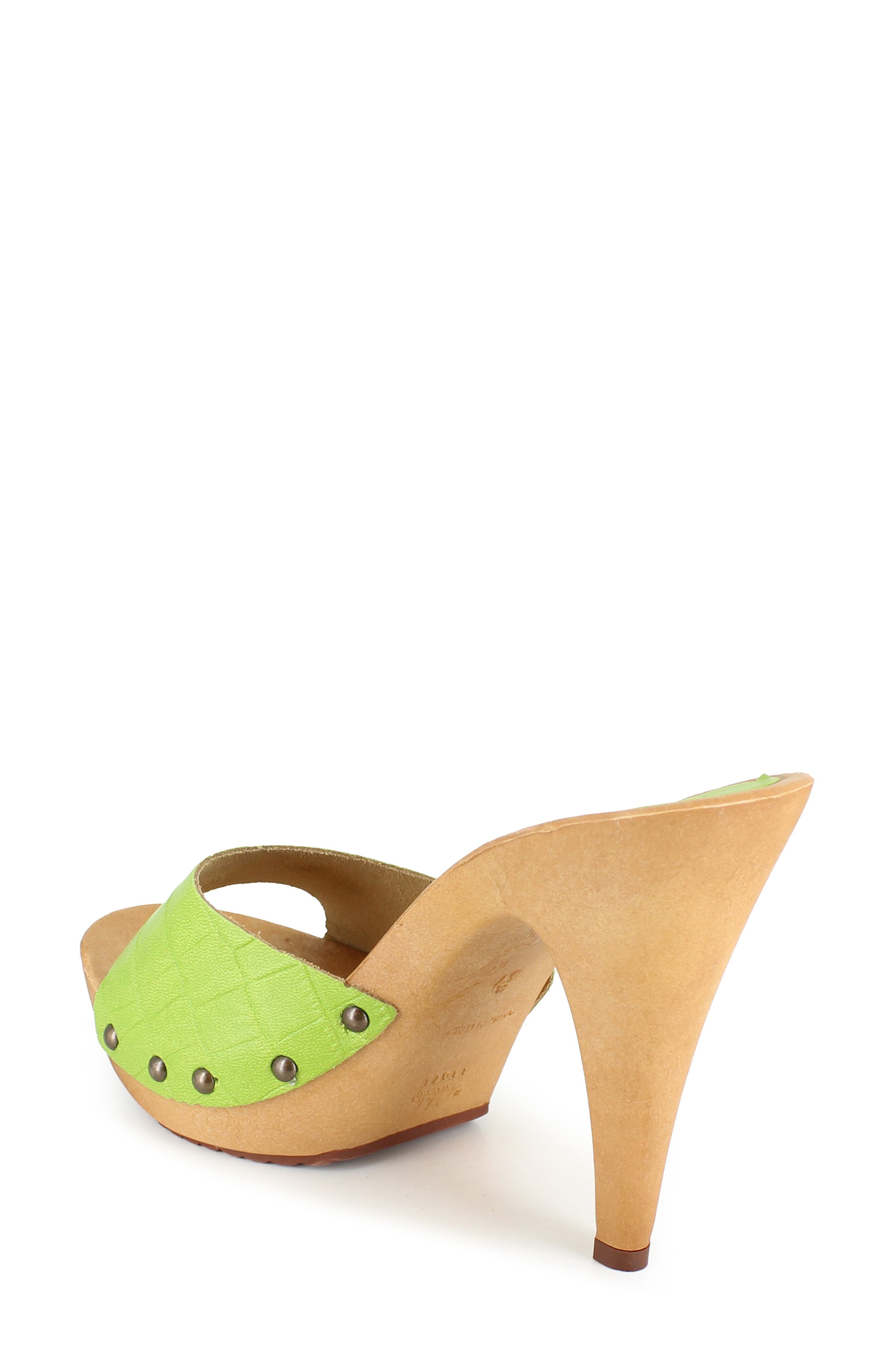 Viviana Slide Sandal, Alternate, color, LIME