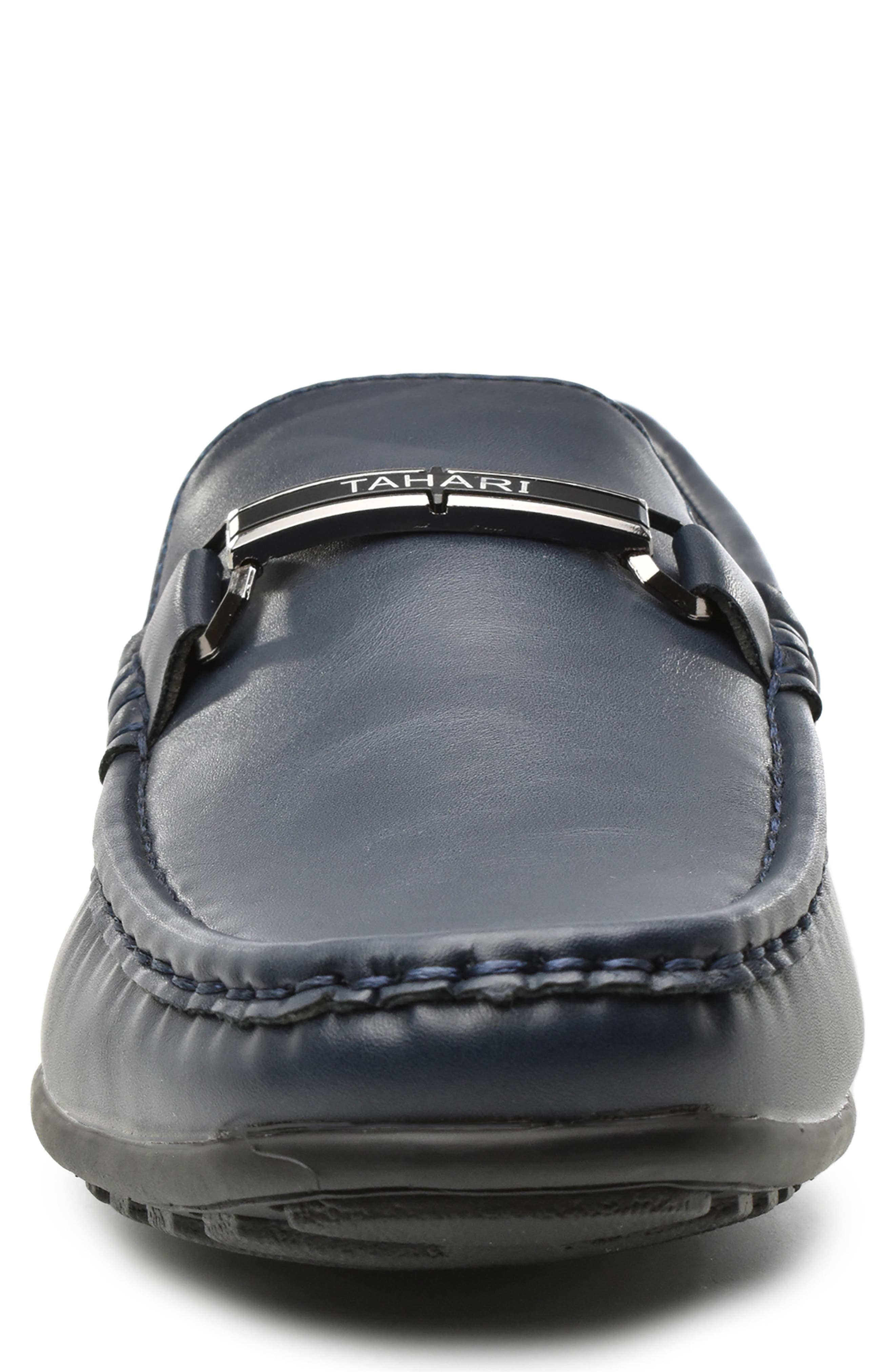Tahari Slip-On Loafer, Alternate, color, Navy