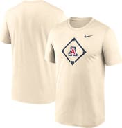Nike Men's Nike Cream Arizona Wildcats Legend Baseball Icon Performance T-Shirt