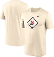 Nike Men's Nike Cream Arizona Wildcats Legend Baseball Icon Performance T-Shirt