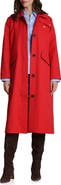 Avec Les Filles Side Snap Cotton Blend Barn Coat