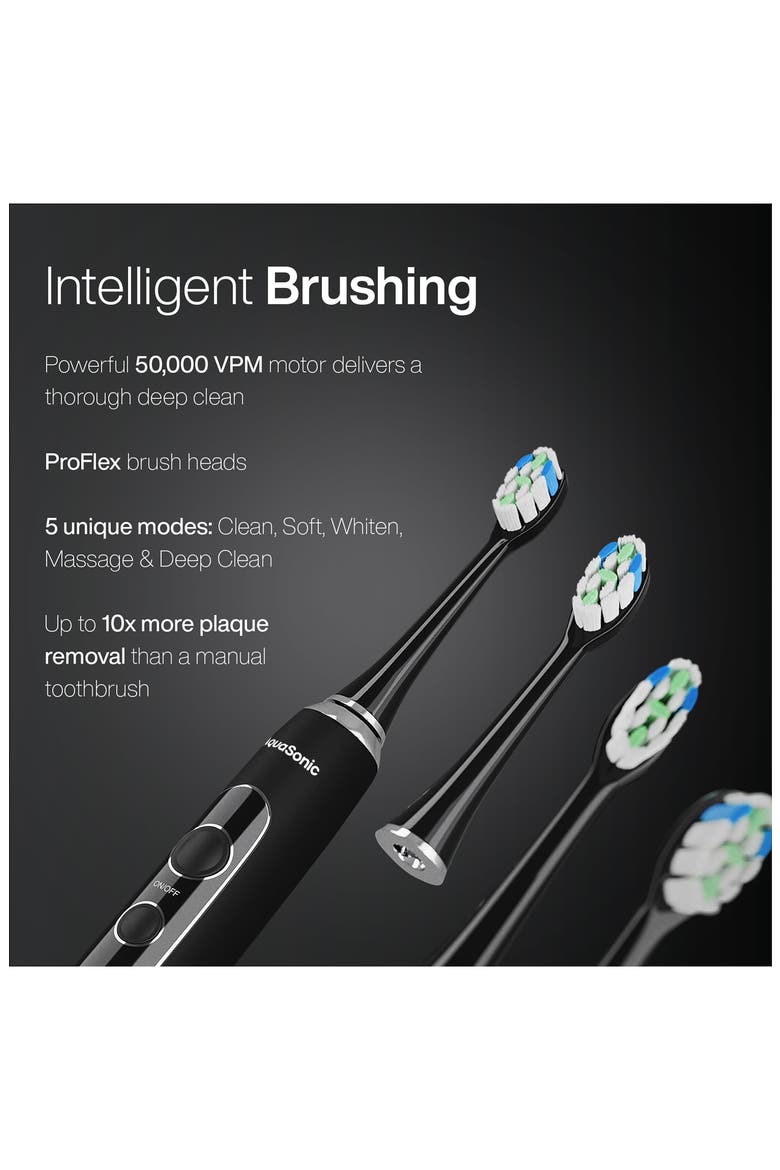 Home Dental Center PRO - Water Tank, Electric Power Toothbrush & Water Flosser Set, Alternate, color, BLACK