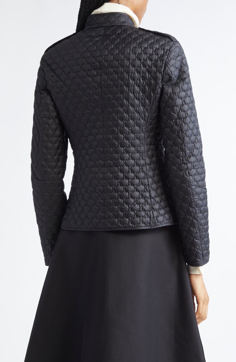 Moncler Foucaud Quilted Down Jacket, Alternate, color, Black