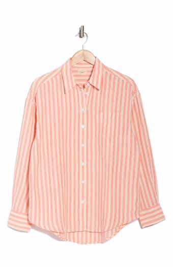 Faherty Laguna Stripe Linen Button-Up Shirt