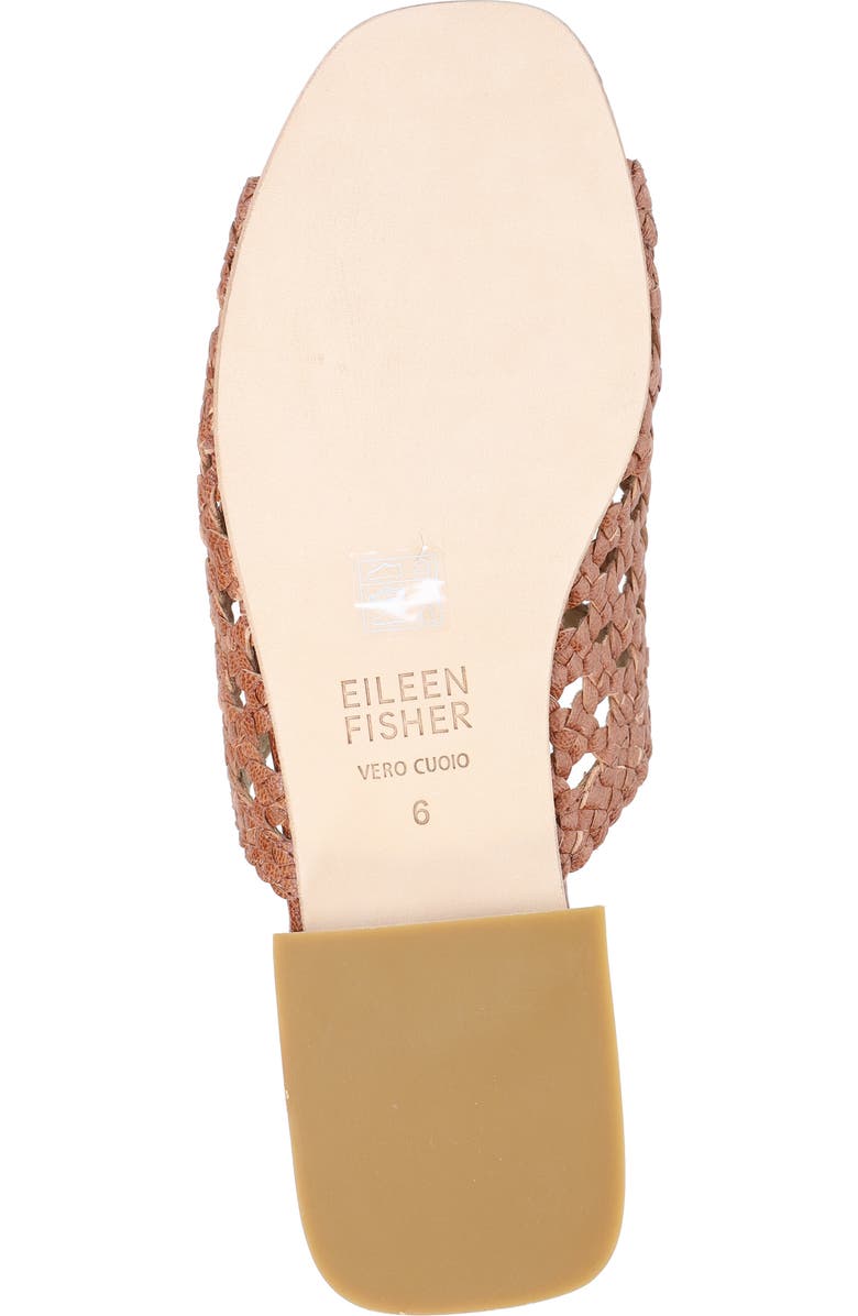 Eileen Fisher Folie Woven Sandal, Alternate, color, Russet