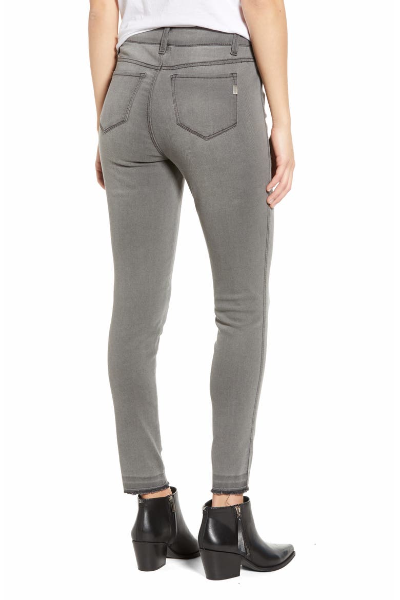 High Waist Ankle Jeggings, Alternate, color, ASHLEY
