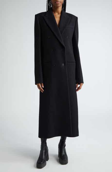 Stella McCartney Oversize Double Breasted Wool Coat