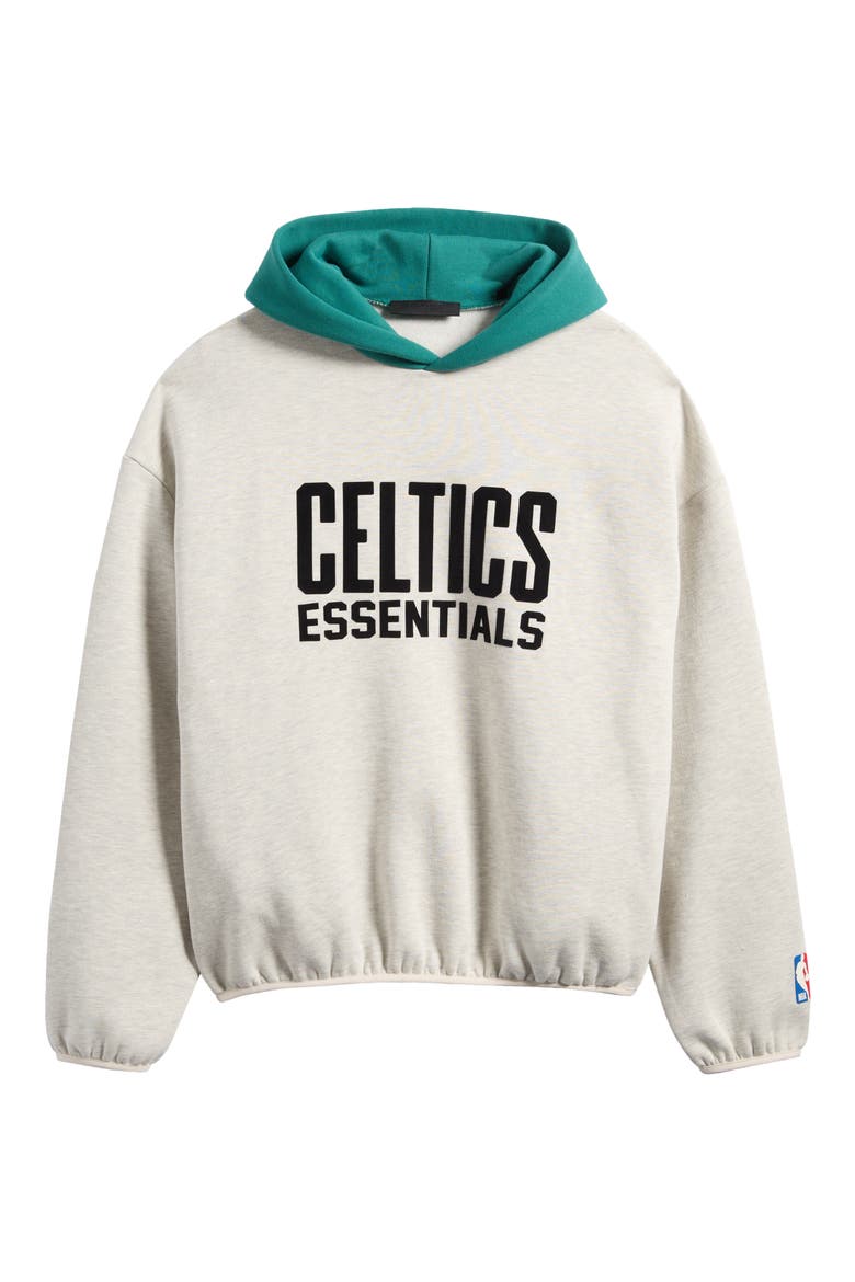 x NBA Miami Celtics Graphic Hoodie, Alternate, color, LIGHT HEATHER