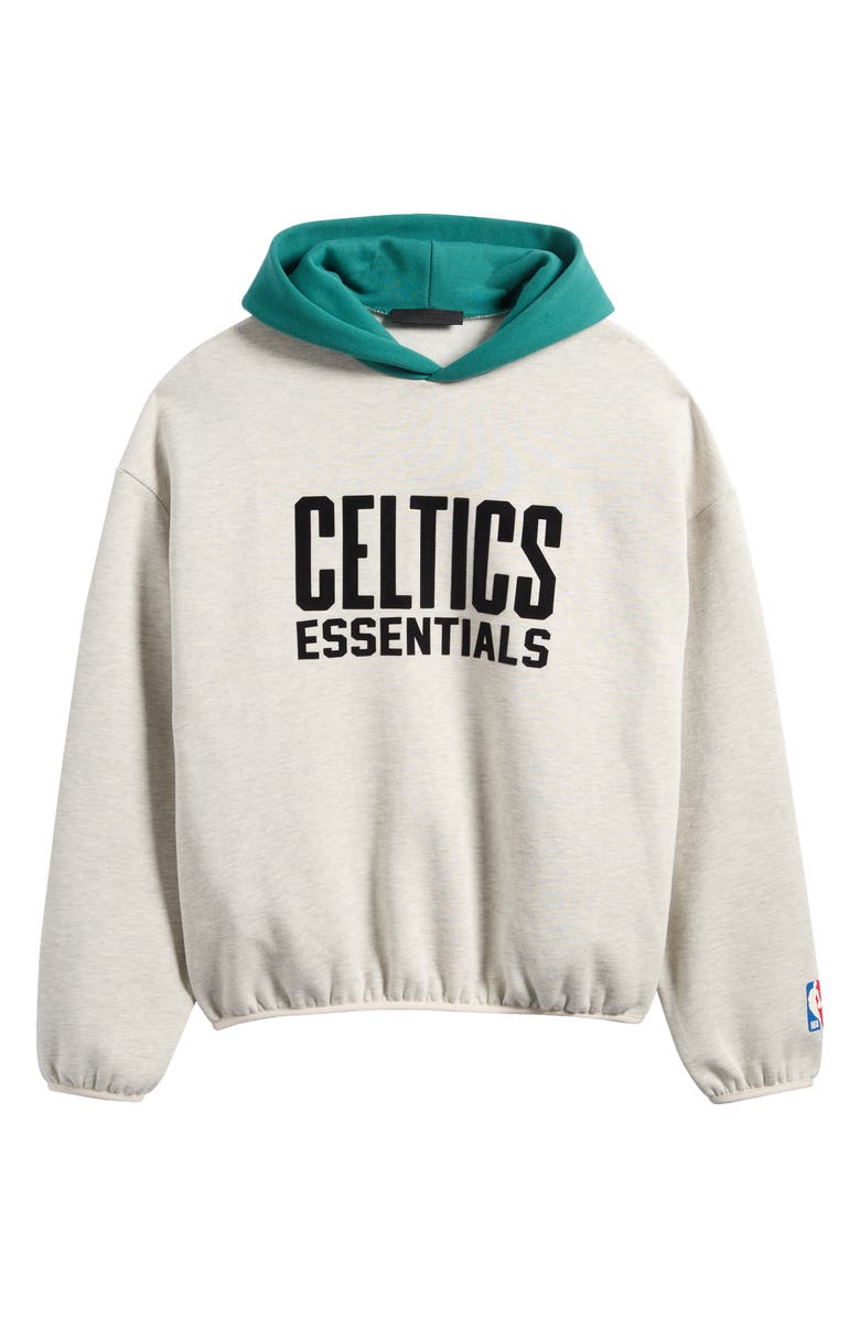 Fear of God Essentials x NBA Miami Celtics Graphic Hoodie, Alternate, color, 