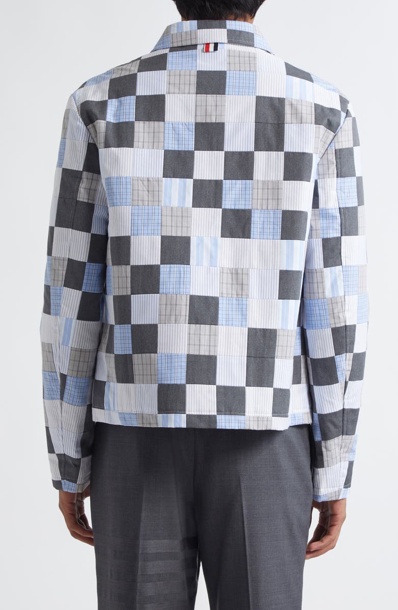 Thom Browne Patchwork Golf Jacket, Alternate, color, 
