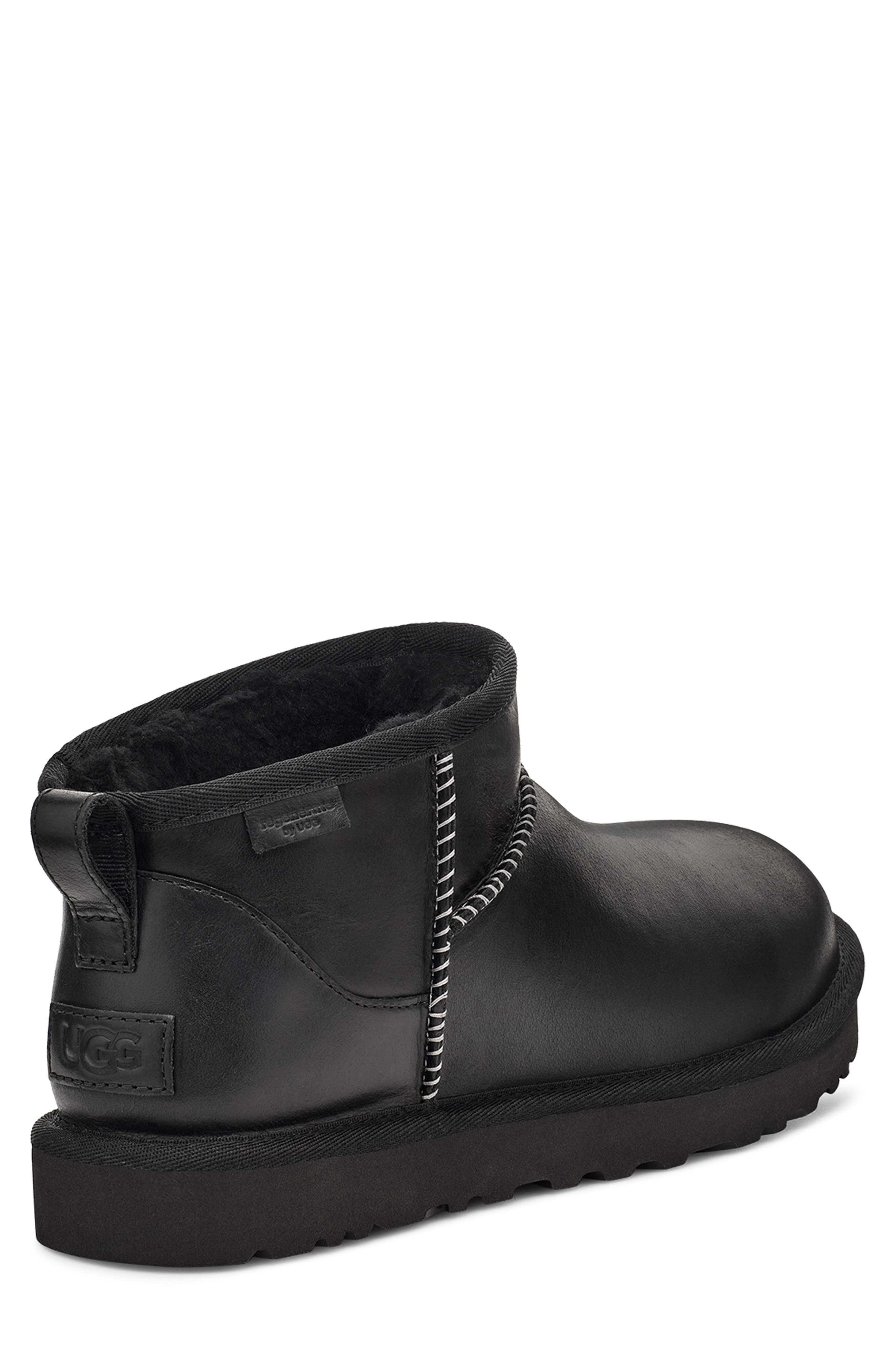 UGG<sup>®</sup> Classic Ultra Mini Regen Boot, Alternate, color, Black