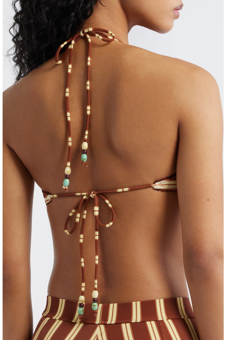 Trudi Reversible Bikini Top, Alternate, color, BROWN MULTI