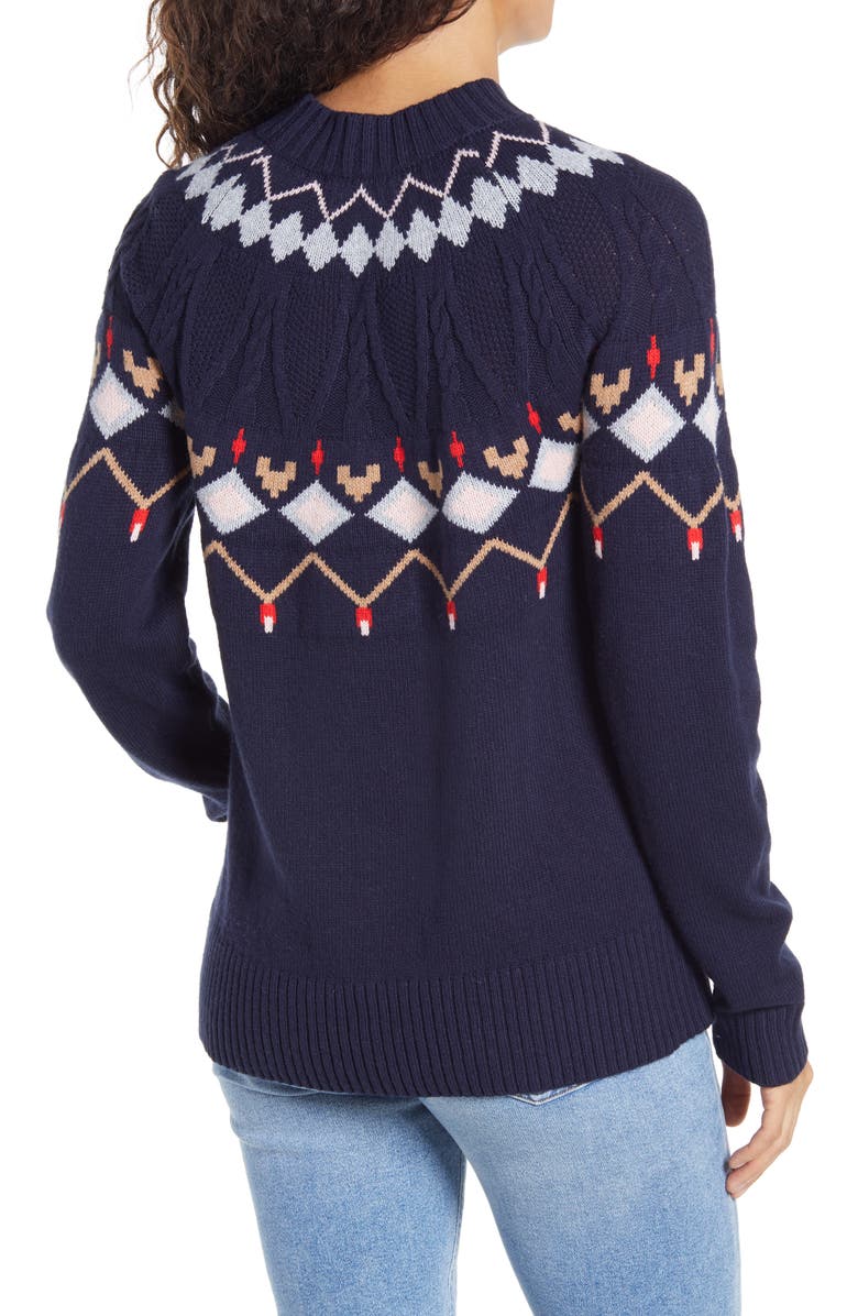 1901 Fair Isle Crewneck Sweater, Alternate, color,
