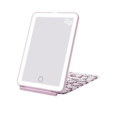 Hello Kitty Touch Pad Mini Tri-Tone LED Makeup Mirror