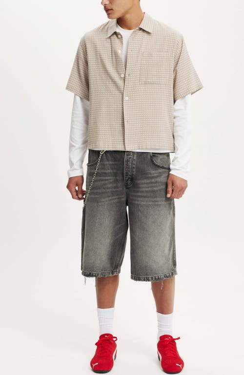 COTTON ON CROPPED FIT LONG SLEEVE 