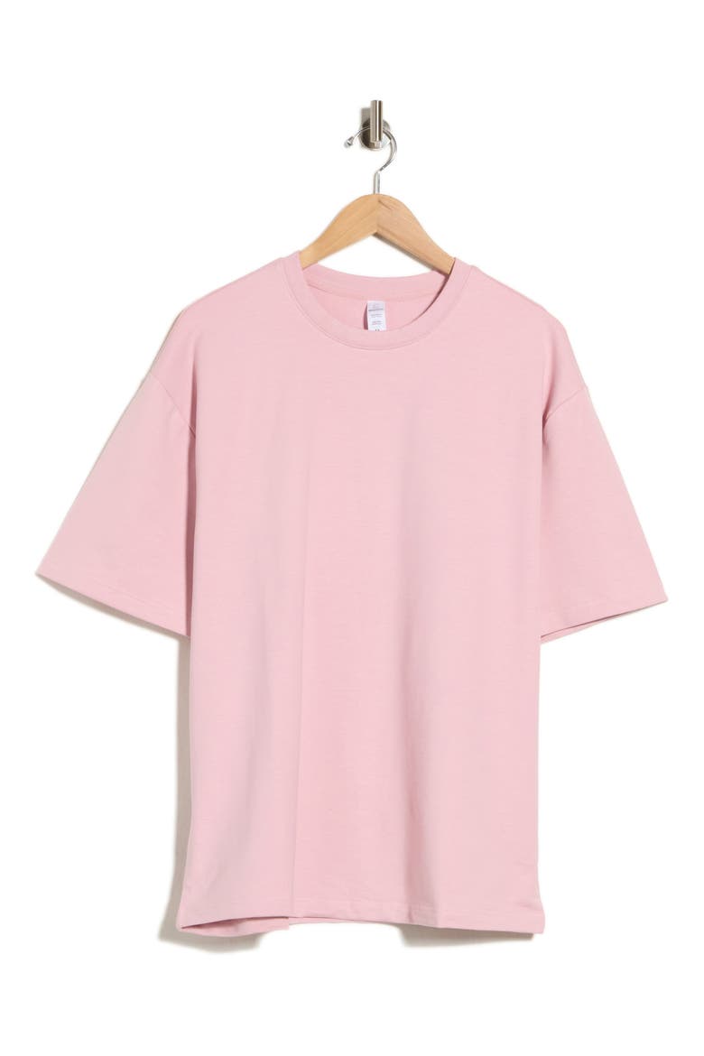 Easefit Boxy T-Shirt, Main, color, BLEACHED MAUVE