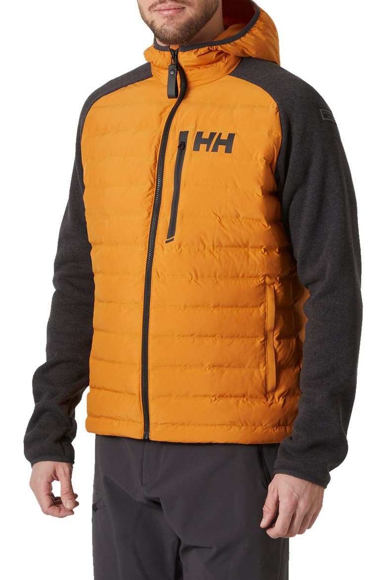 Arctic Ocean Hybrid Insulated Jacket, Main, color, MUSTARD