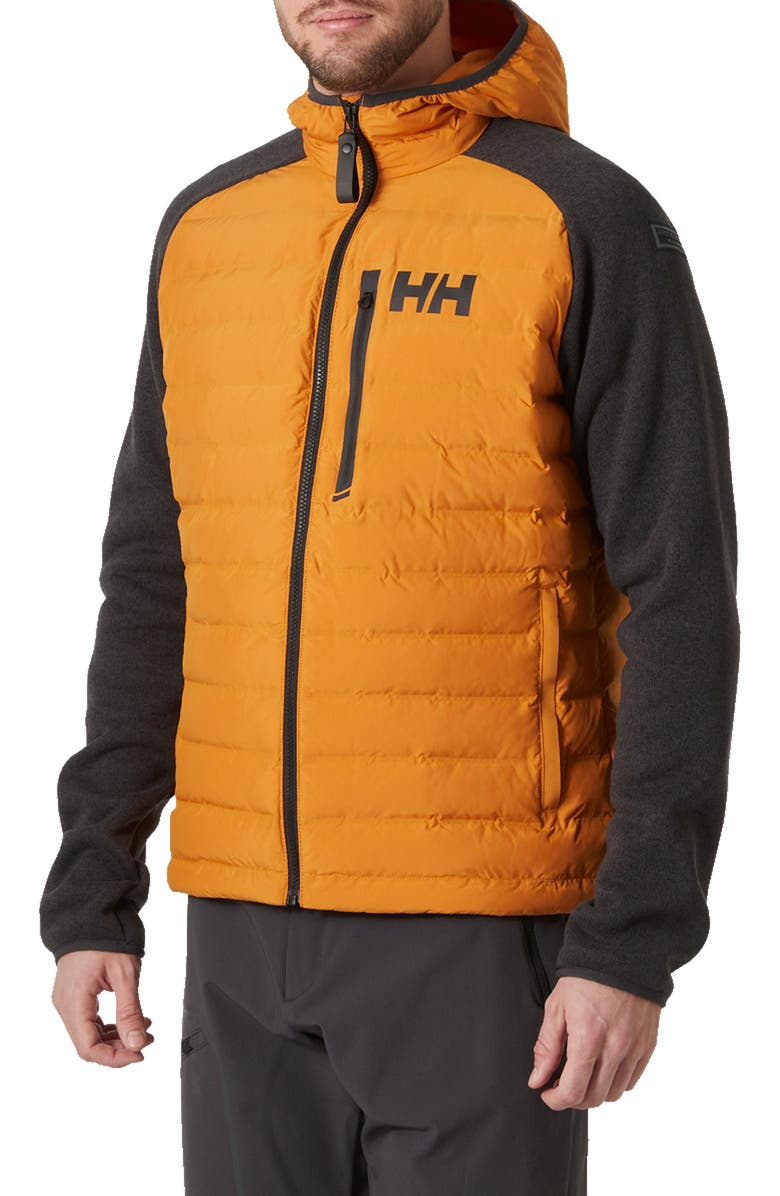 Helly Hansen Arctic Ocean Hybrid Insulated Jacket, Main, color, Mustard
