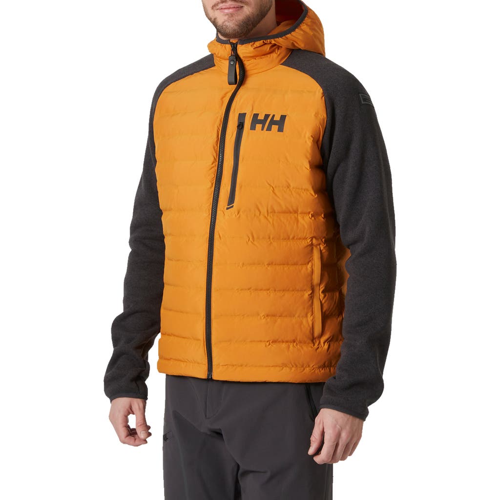 Helly Hansen Arctic Ocean Hybrid Insulated Jacket In Orange
