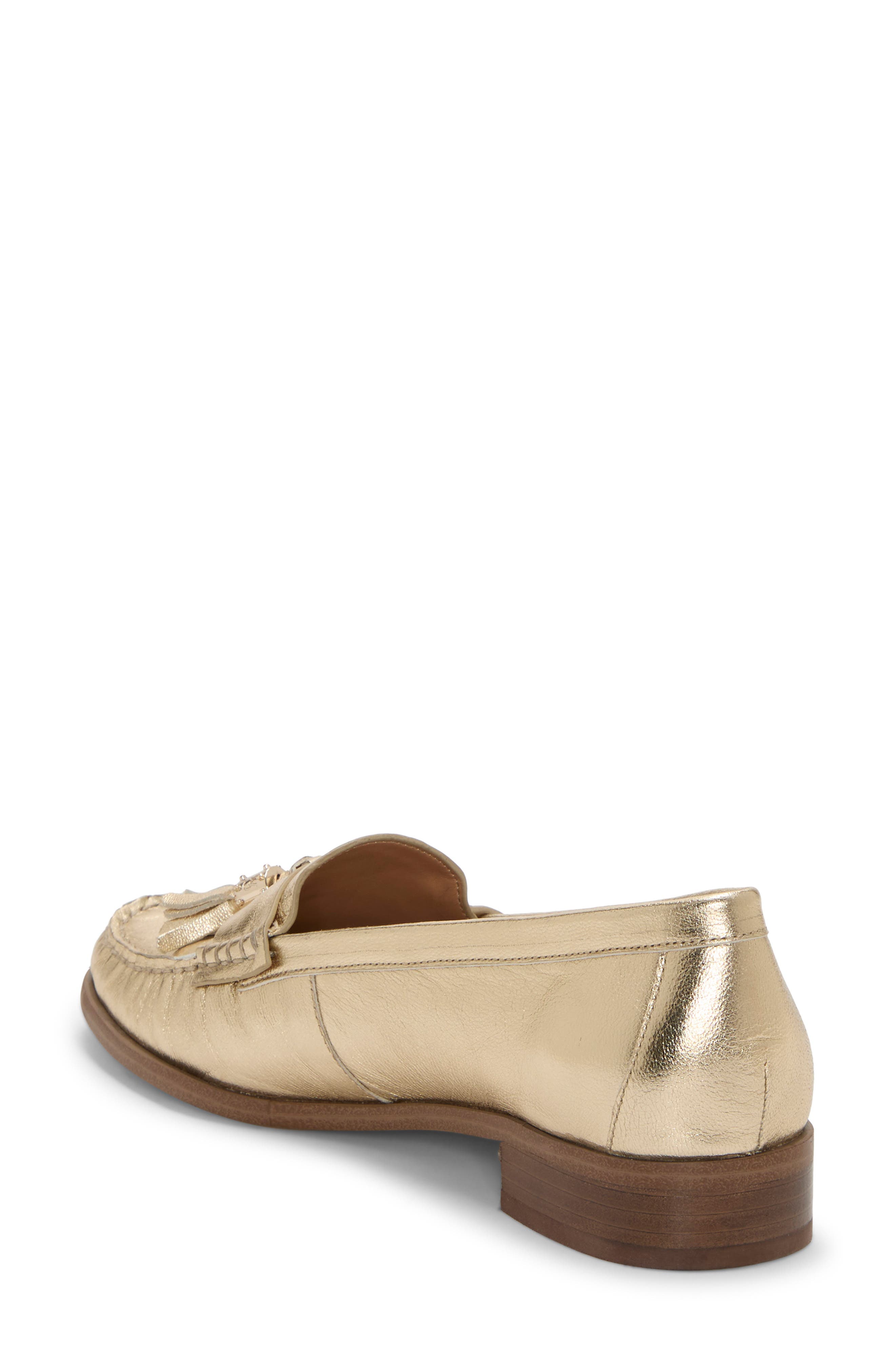 Vince Camuto Casbella Loafer, Alternate, color, Egyptian Gold