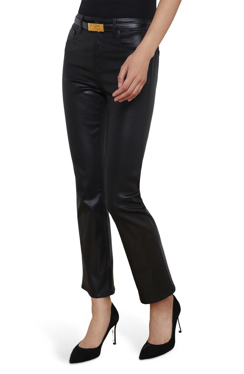 L'AGENCE Tati High Waist Ankle Micro Bootcut Jeans, Alternate, color,