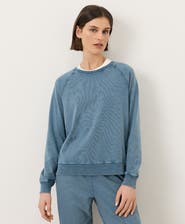 Pact Organic Cotton Weekends Relaxed Raglan Sweatshirt
