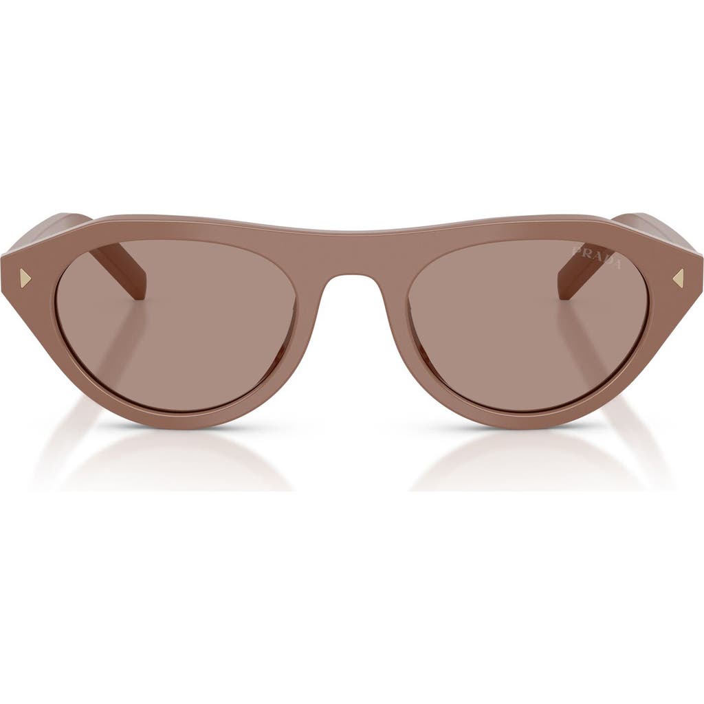 Prada 52mm Irregular Sunglasses