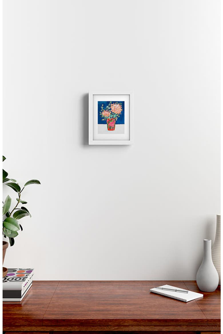 Magical Marrakech Framed Art Print, Alternate, color, BLUE