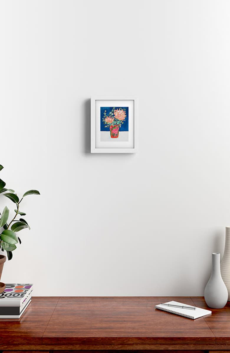 Deny Designs Magical Marrakech Framed Art Print, Alternate, color, Blue