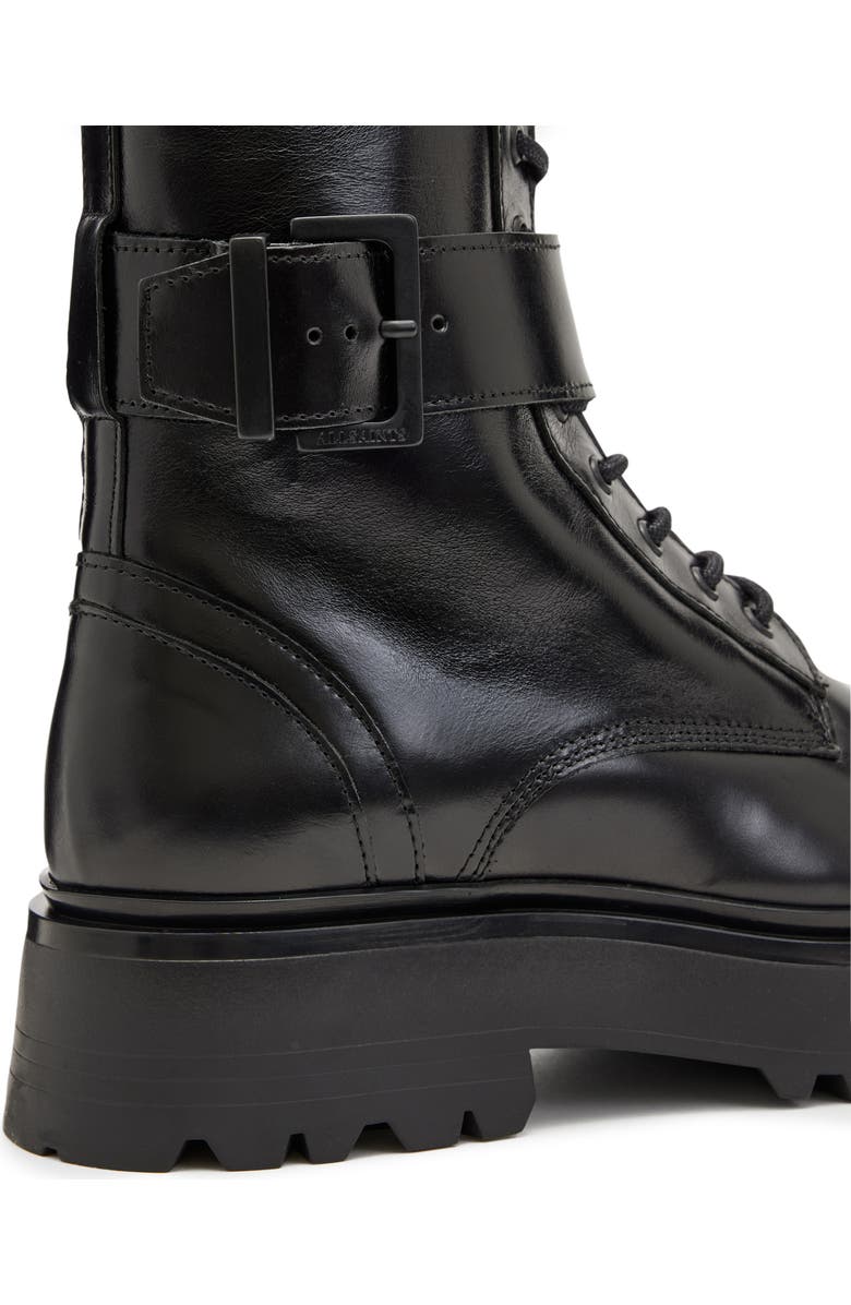 AllSaints Onyx Combat Boot, Alternate, color,