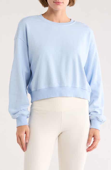 YOGALICIOUS Fleece Crewneck Pullover