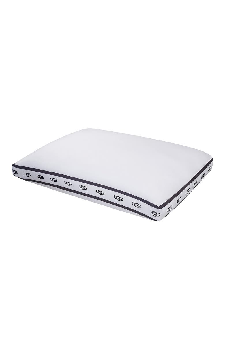 Devon Basic Pillow, Main, color, WHITE