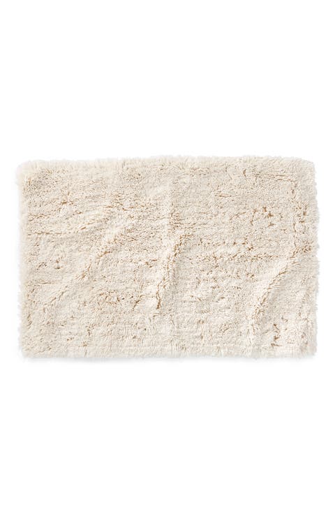 Organic Cotton Shag Bath Rug